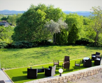 Hôtel Le Relais de la Vignasse | La terrasse