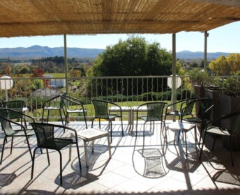 Hôtel de Vacances de la Vignasse | La terrasse panoramique 